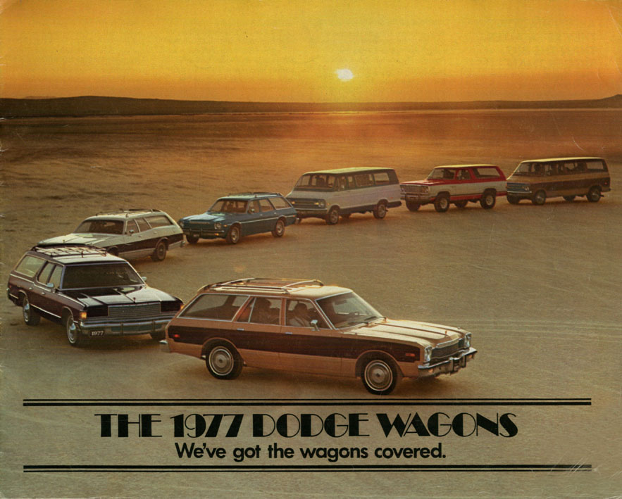 1977 Dodge Wagons Brochure Page 1